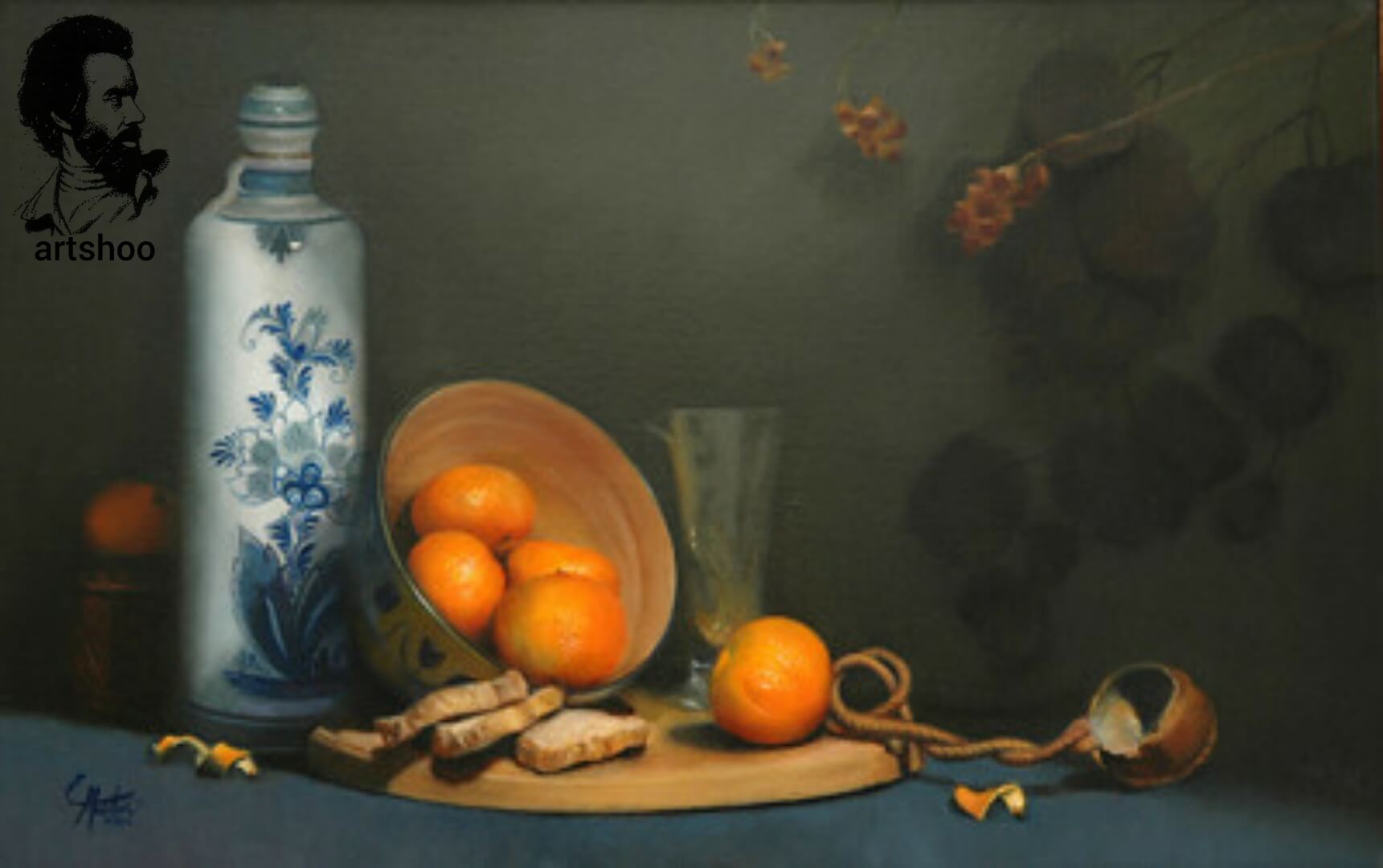 آموزش نقاشی رنگ روغن